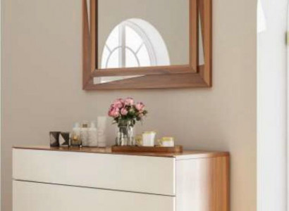 Weiß Braune Schlafzimmerkommode Luxus Konsole Stauraum Edle Echtholzmöbel